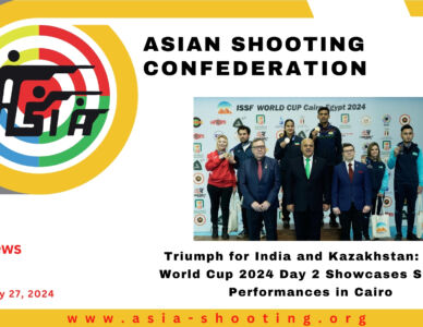 Triumph for India and Kazakhstan: ISSF World Cup 2024 Day 2 Showcases Stellar Performances in Cairo