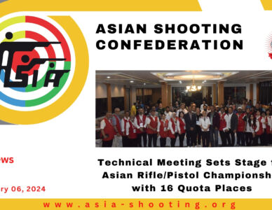 Technical Meeting Sets Stage for Asian Rifle/Pistol Championship with 16 Quota Places