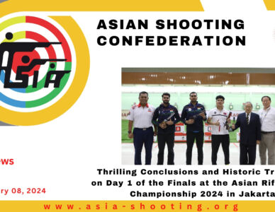 Thrilling Conclusions and Historic Triumphs on Day 1 of the Finals at the Asian Rifle/Pistol Championship 2024 in Jakarta