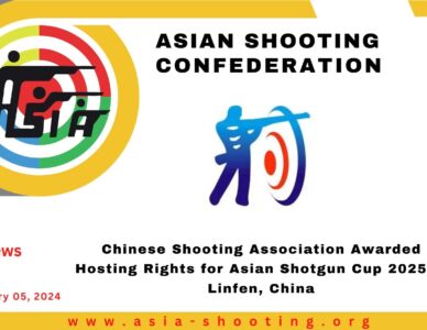 Chinese Shooting Association Awarded Hosting Rights for Asian Shotgun Cup 2025 in Linfen, China.