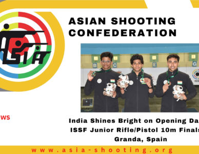 India Shines Bright on Opening Day of ISSF Junior Rifle/Pistol 10m Finals in Granada, Spain