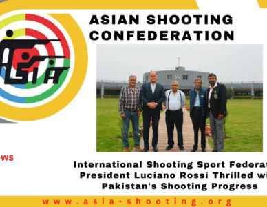 International Shooting Sport Federation President Luciano Rossi Thrilled with Pakistan's Shooting Progress