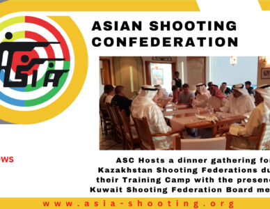 ASC Hosts a dinner gathering for Kazakhstan Shooting Federations during their Training Camp with the presence of Kuwait Shooting Federation Board members