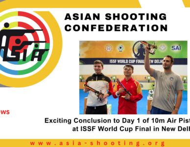 Exciting Conclusion to Day 1 of 10m Air Pistol Events at ISSF World Cup Final in New Delhi