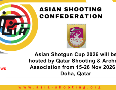 Asian Shotgun Cup 2026 will be hosted by the Qatar Shooting & Archery Association