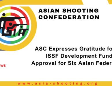 ASC Expresses Gratitude for the ISSF Development Fund Approval for Six Asian Federations