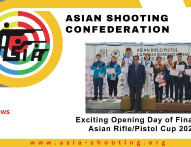 Exciting Opening Day of Finals at Asian Rifle/Pistol Cup 2025