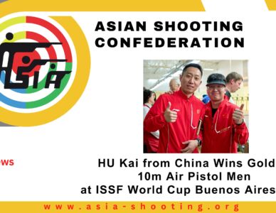 HU Kai from China Wins Gold in 10m Air Pistol Men – ISSF World Cup Buenos Aires 2025