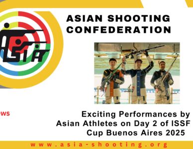 Exciting Performances by Asian Athletes on Day 2 of ISSF World Cup Buenos Aires 2025