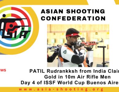 PATIL Rudrankksh from India Claims Gold in 10m Air Rifle Men - Day 4 of ISSF World Cup Buenos Aires 2025