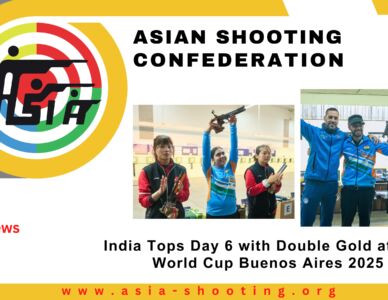 India Tops Day 6 with Double Gold at ISSF World Cup Buenos Aires 2025