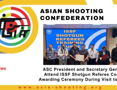 ASC President and Secretary General Attend ISSF Shotgun Referee Course Awarding Ceremony During Visit to China