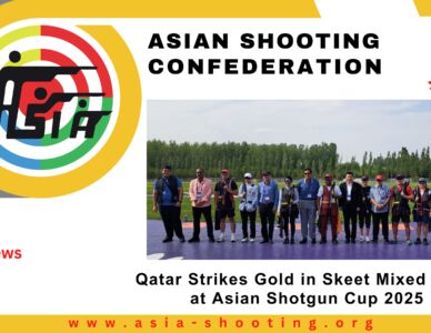 Qatar Strikes Gold in Skeet Mixed Team at Asian Shotgun Cup 2025