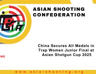 China Secures All Medals in Trap Women Junior Final at Asian Shotgun Cup 2025
