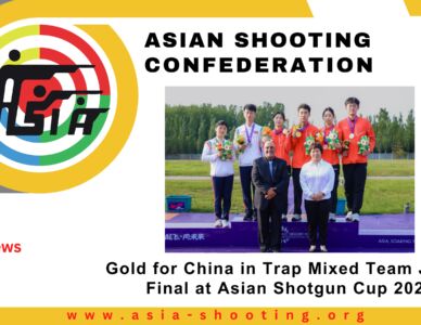 Gold for China in Trap Mixed Team Junior Final at Asian Shotgun Cup 2025