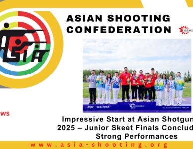 Impressive Start at Asian Shotgun Cup 2025 – Junior Skeet Finals Conclude with Strong Performances