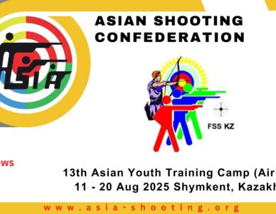 13th Asian Youth Training Camp (Air Pistol) 11 - 20 Aug 2025 Shymkent, Kazakhstan