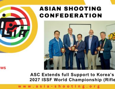 ASC Extends full Support to Korea’s Bid for 2027 ISSF World Championship (Rifle/Pistol)