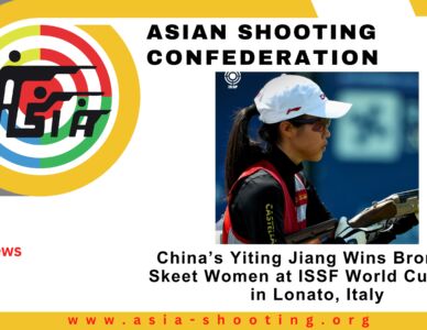 China’s Yiting Jiang Wins Bronze in Skeet Women at ISSF World Cup 2025 in Lonato, Italy