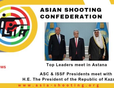 ASC & ISSF Presidents meet with H.E. The President of the Republic of Kazakhstan