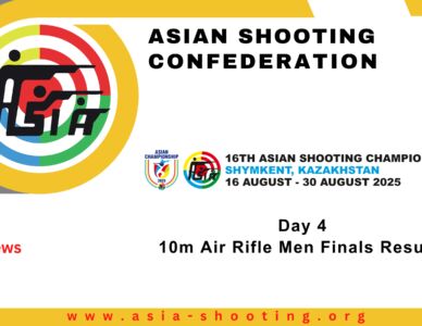 Day 4 – 10m Air Rifle Men Finals Results | 16th Asian Shooting Championship, Shymkent, Kazakhstan