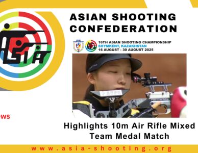 Highlights 10m Air Rifle Mixed Team Medal Match