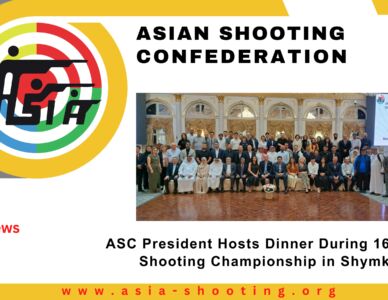 ASC President Hosts Dinner During 16th Asian Shooting Championship in Shymkent
