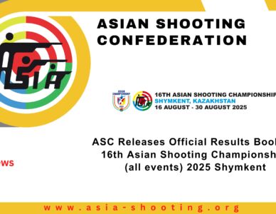 ASC Releases Official Results Book for 16th Asian Shooting Championship (all events) 2025 Shymkent