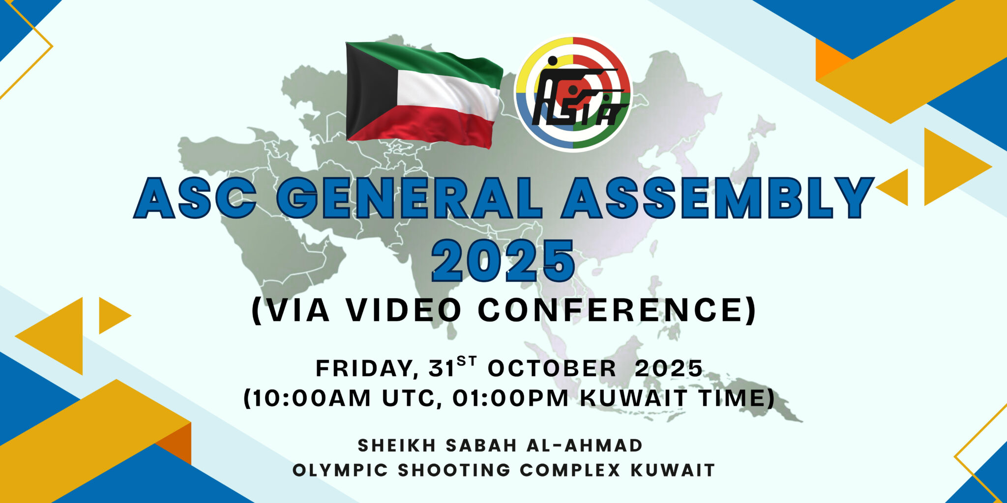 ASC General Assembly 2026 (via video conference) on Friday, 31st Oct ...