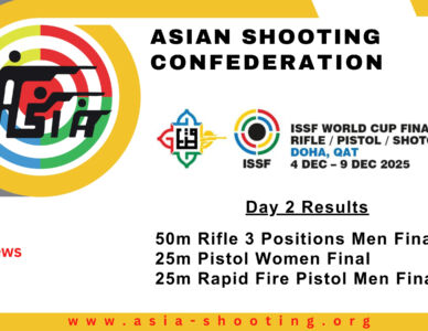 ISSF World Cup Final 2025 Doha, QAT Day 2 Results