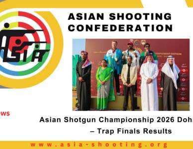 Asian Shotgun Championship 2026 Doha, Qatar – Trap Finals Results