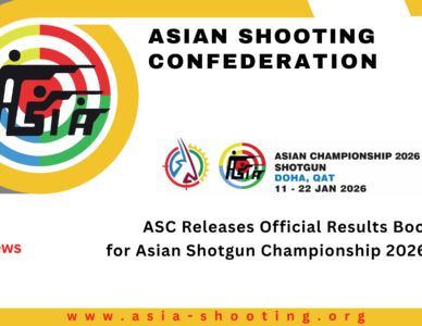 ASC Releases Official Results Book for Asian Shotgun Championship 2026 Doha