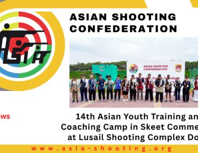 14th Asian Youth Training and Coaching Camp in Skeet Commences at Lusail Shooting Complex Doha.