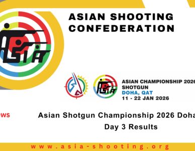Asian Shotgun Championship 2026 – Day 3 Results