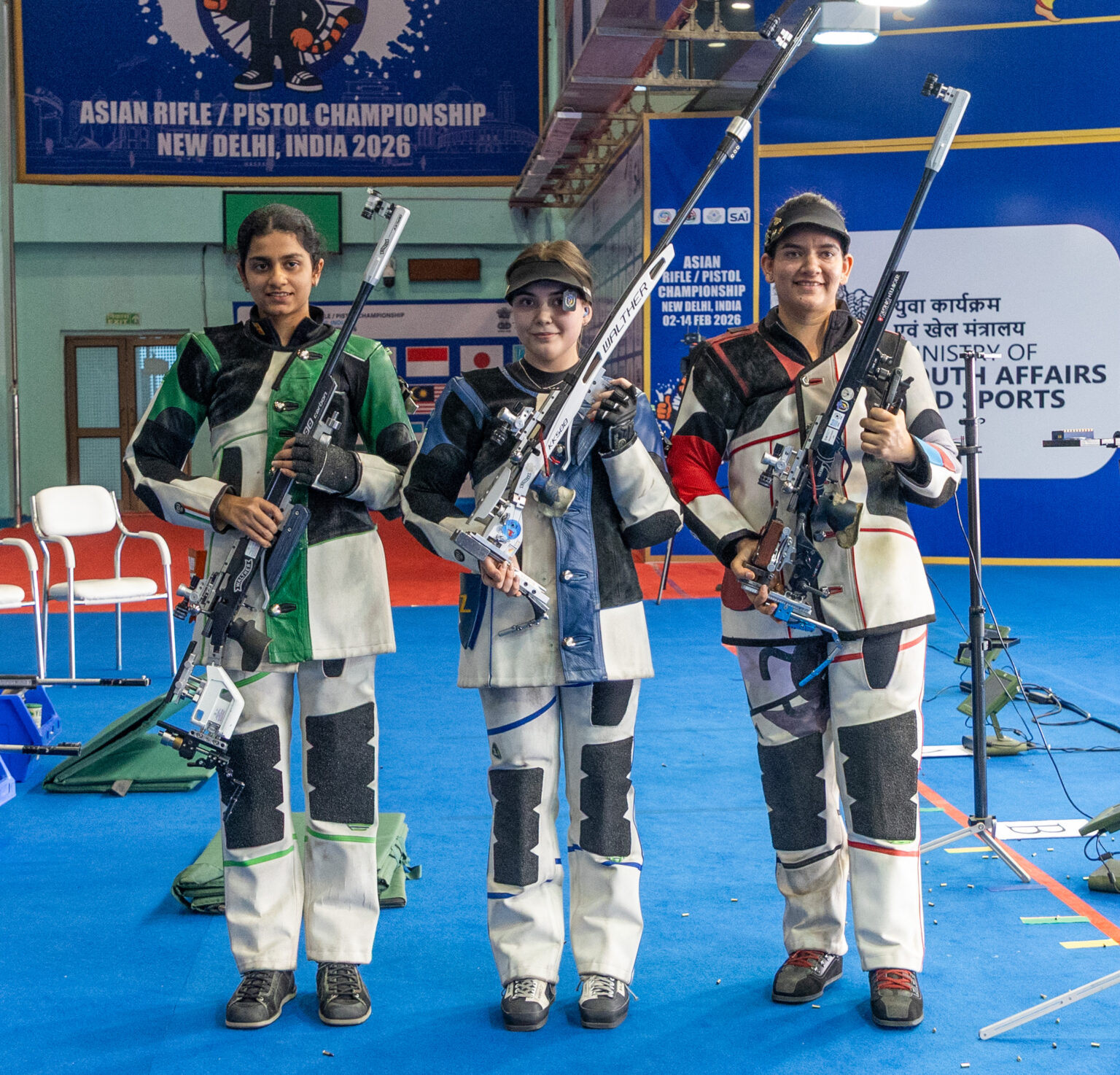 Day 7 Results - 50m Rifle 3 Positions Women at Asian Rifle/Pistol ...