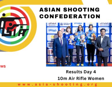 Day 4 Finals - 10m Air Rifle Women Results at Asian Rifle/Pistol Championship 2026