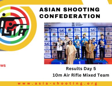 Day 5 Results - 10m Air Rifle Mixed Team Finals at Asian Rifle/Pistol Championship 2026