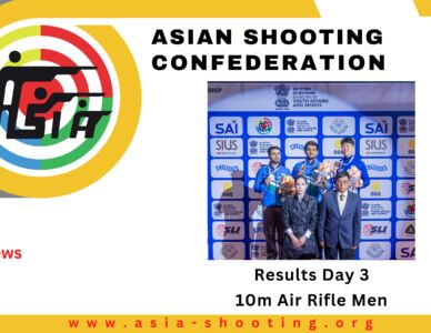 Day 3 Results - 10m Air Rifle Men