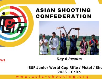 Day 6 Results - ISSF World Cup Rifle/Pistol/Shotgun 2026 Cairo