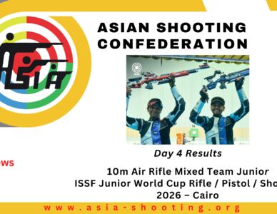 Day 4 Results - 10m Air Rifle Mixed Team Junior at ISSF Junior World Cup Rifle / Pistol / Shotgun 2026 – Cairo