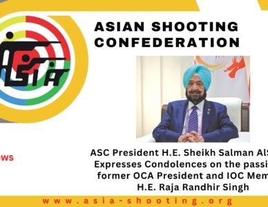 ASC President H.E. Sheikh Salman AlSabah Expresses Condolences on the passing of former OCA President and IOC Member H.E. Raja Randhir Singh