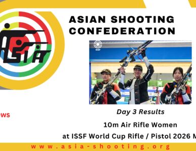 Day 3 Results at ISSF World Cup Rifle / Pistol 2026 Munich