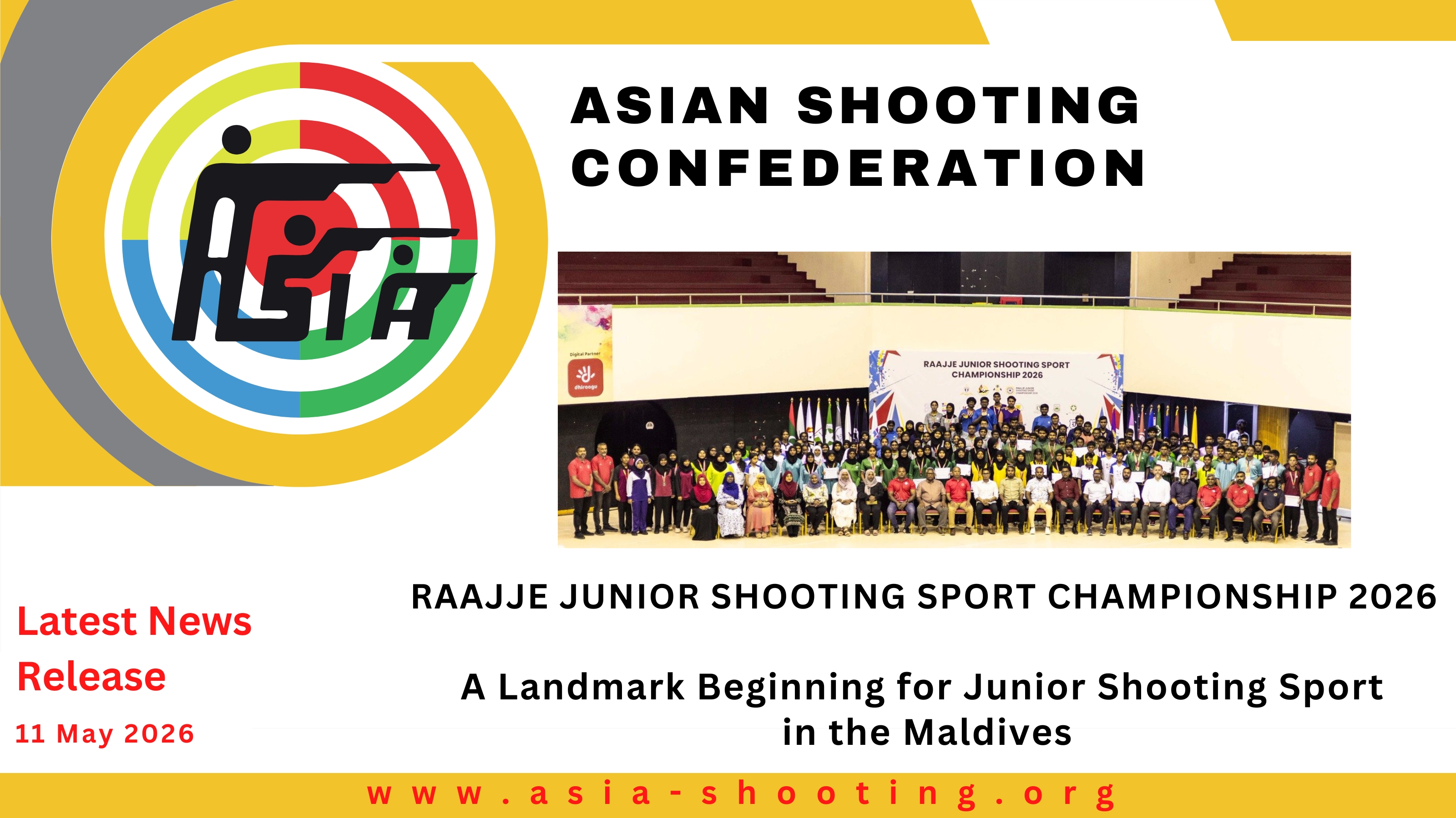 Joe Rajje RAAJJE Junior Shooting Sport Championship 2026 - A Landmark Beginning ...