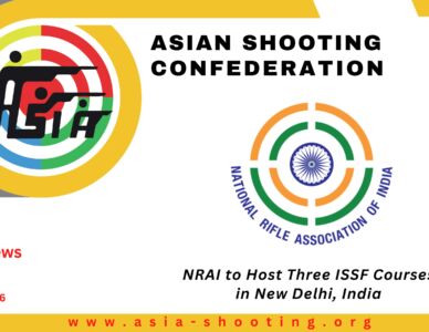 NRAI to Host Three ISSF Courses in New Delhi, India.