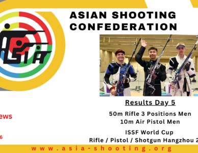 ISSF World Cup Hangzhou 2026: Asian Shooters Continue Golden Run on Day 5 of Finals