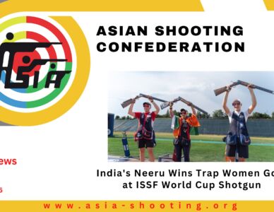 India's Neeru Wins Trap Women Gold at ISSF World Cup Shotgun