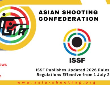 ISSF Publishes Updated 2026 Rules and Regulations Effective from 1 July 2026