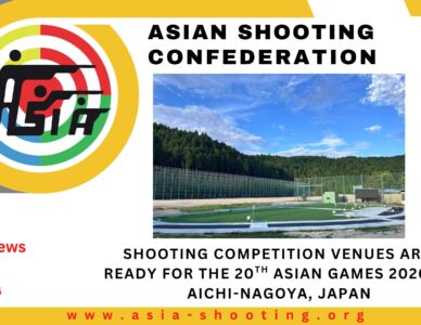 Shooting Competition Venues Are Ready for the 20th Asian Games 2026 Aichi-Nagoya, Japan.