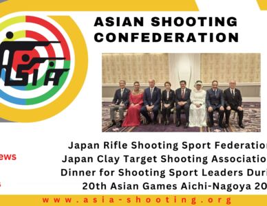 Japan Rifle Shooting Sport Federation and Japan Clay Target Shooting Association Host Dinner for Shooting Sport Leaders During the 20th Asian Games Aichi-Nagoya 2026