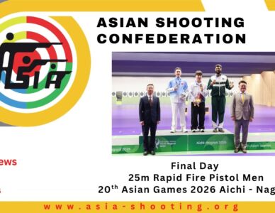 Final Day Results – 25m Rapid Fire Pistol Men | 20th Asian Games Aichi-Nagoya 2026